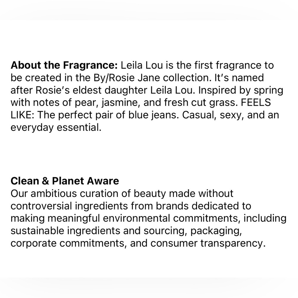 🍐 BY ROSIE JANE Leila Lou - 30ml - Picture 11 of 11